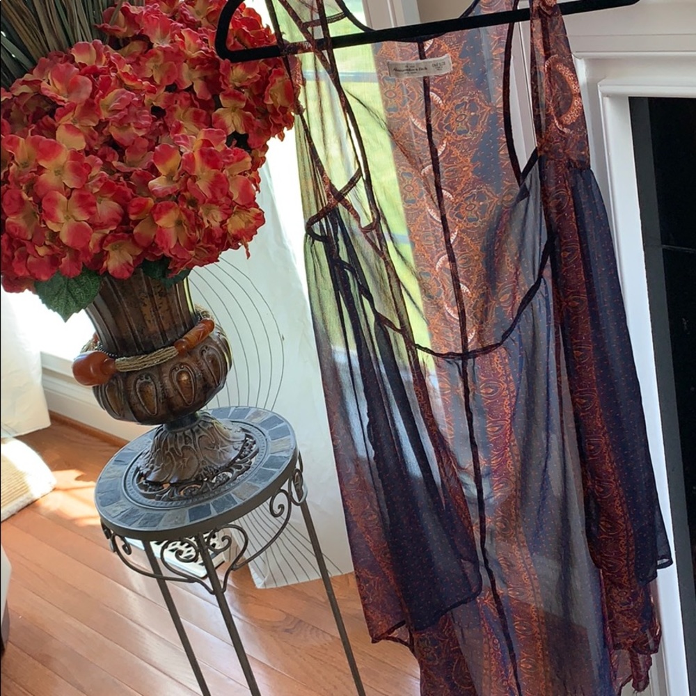 Abercrombie and Fitch kimono vest